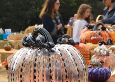Leonoff pumpkins on display