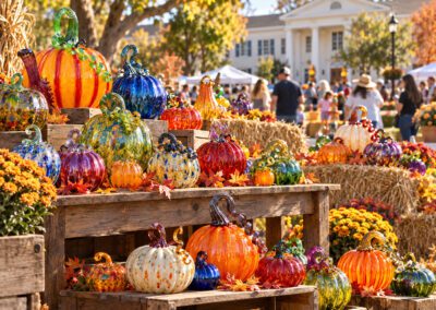 Magical Glass Pumpkin Patch at LGHS